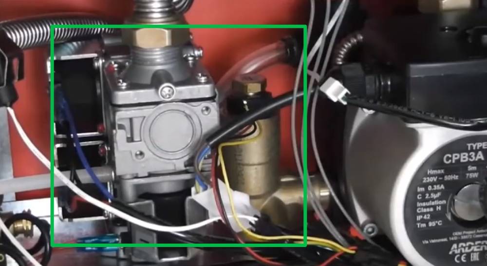 Место расположения газового клапана для котла Ардерия корейского производства как проверить газовый клапан на котле Ардерия