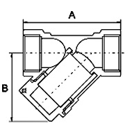 Купить Фильтр косой PROFactor в Ростове-на-Дону