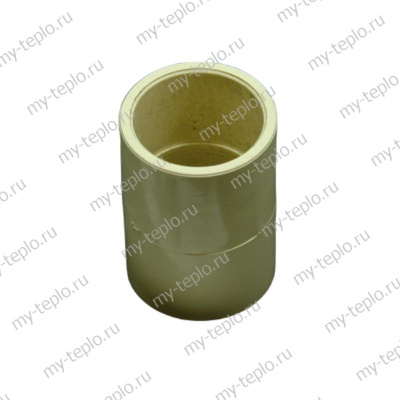 ХПВХ Муфта 1" (КВ-КВ)